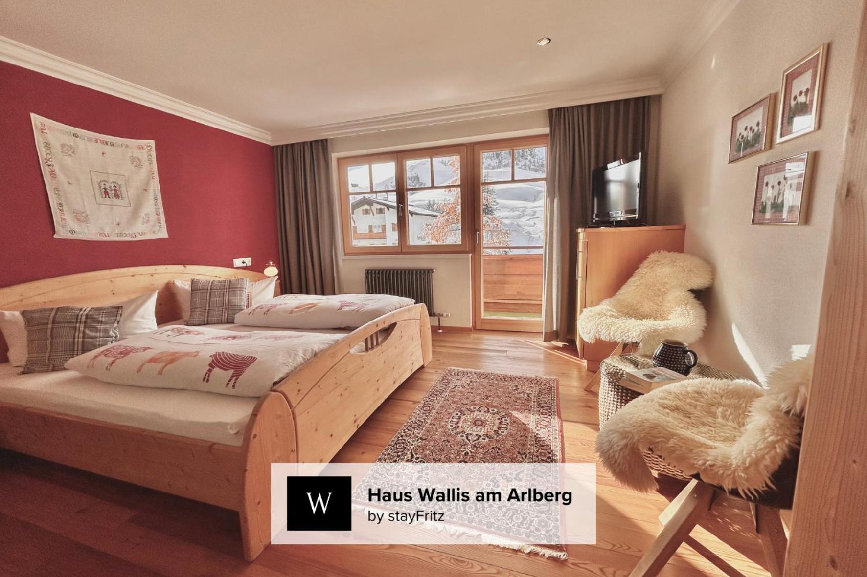 Haus Wallis By Stayfritz - Ski-In Ski-Out Zimmer 'Garni' Am Arlberg Warth  Luaran gambar